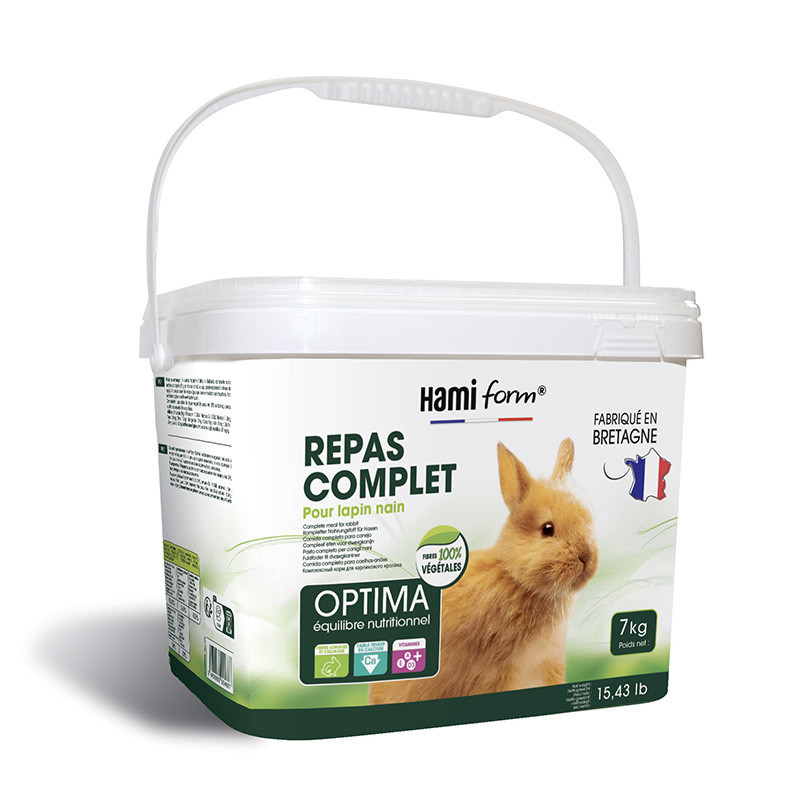 HamiForm Optima - Repas complet - Lapin nain Faunelia