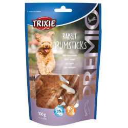 TRIXIE PREMIO - Friandises - Chien - Drumsticks au lapin - 8 Pcs Faunelia