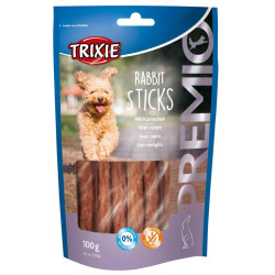 TRIXIE Premio Sticks - Friandises pour Chien - Lapin Faunelia