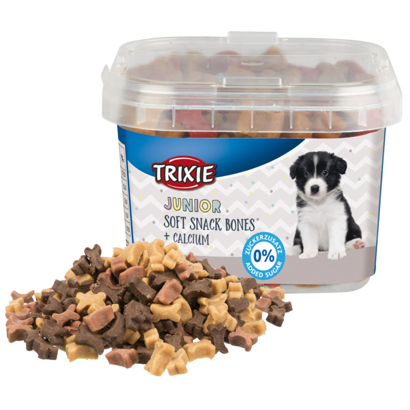 TRIXIE Junior Soft Snack - Bones avec calcium Faunelia