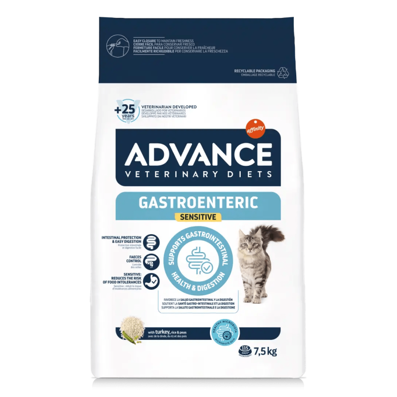 Advance affinity Advance Veterinary Diets - Croquettes - Chat - Gastroentric Sensitive Faunelia