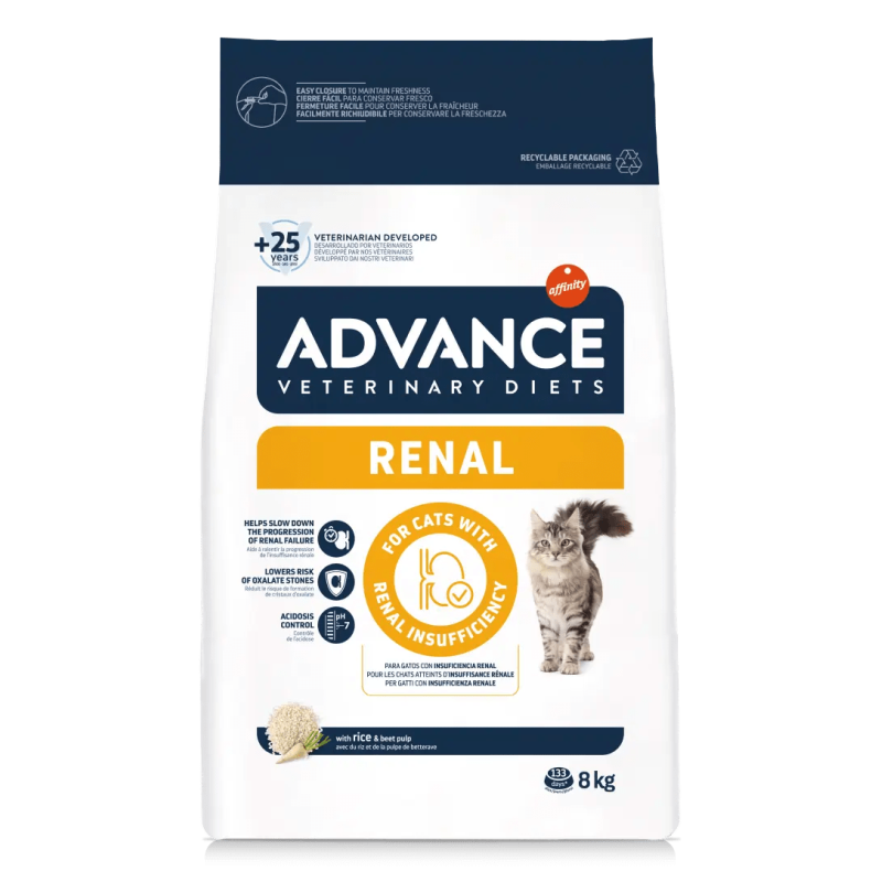 Advance affinity Advance Veterinary Diets - Croquettes - Chat - Renal Faunelia