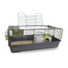 HamiForm Cage équipée essentiel 100 - Lapin - 19×100×55cm Faunelia