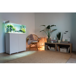 AQUAEL AQUARIUM SET - OPTI SET - WHITE Faunelia