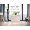 AQUAEL AQUARIUM SET - OPTI SET - WHITE Faunelia