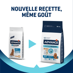 Advance affinity Active Defense - Croquettes - Chien, Adulte, Medium - Poulet Faunelia