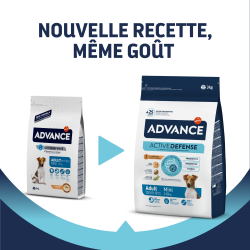 Advance affinity Active Defense - Croquettes - Chien, Adulte, Mini - Poulet Faunelia