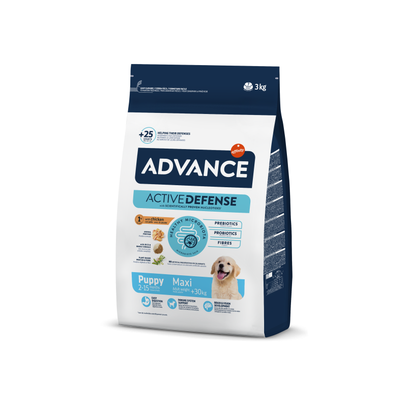 Advance affinity Active Defense - Croquettes - Chiot, Maxi - Poulet Faunelia