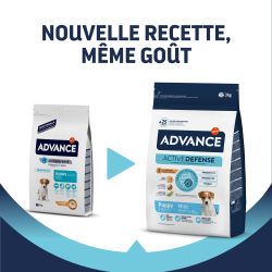 Advance affinity Active Defense - Croquettes - Chiot, Mini - Poulet Faunelia