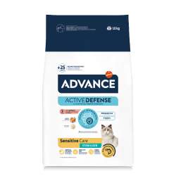 Advance affinity Active defense - Croquettes - Chat - Sensitive care - Saumon Faunelia