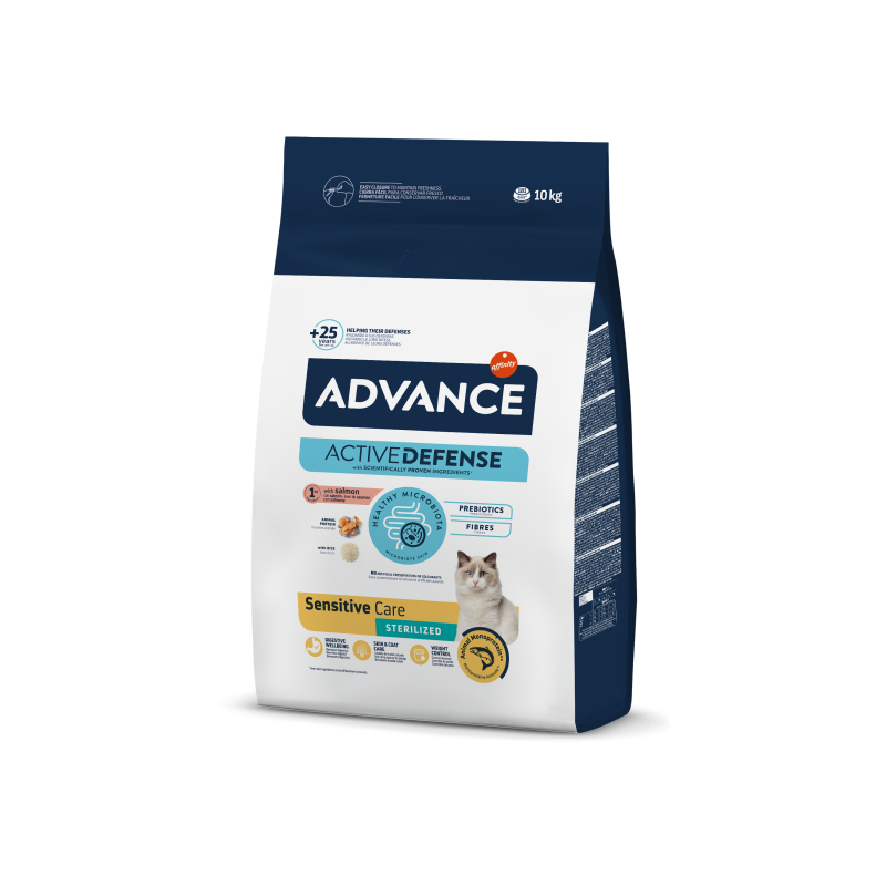 Advance affinity Active defense - Croquettes - Chat - Sensitive care - Saumon Faunelia