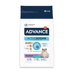 Advance affinity Active Defense - Croquettes - Chat, Stérilisé - HairBall Faunelia