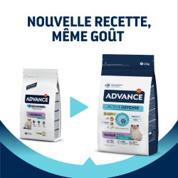 Advance affinity Active Defense - Croquettes - Chat, Stérilisé - HairBall Faunelia