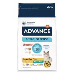 Advance affinity Active Defense - Croquettes - Chat, stérilisé - Sensitive - Saumon Faunelia