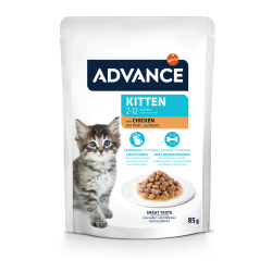 Advance affinity Bouchées en sauce - Chaton - Poulet Faunelia