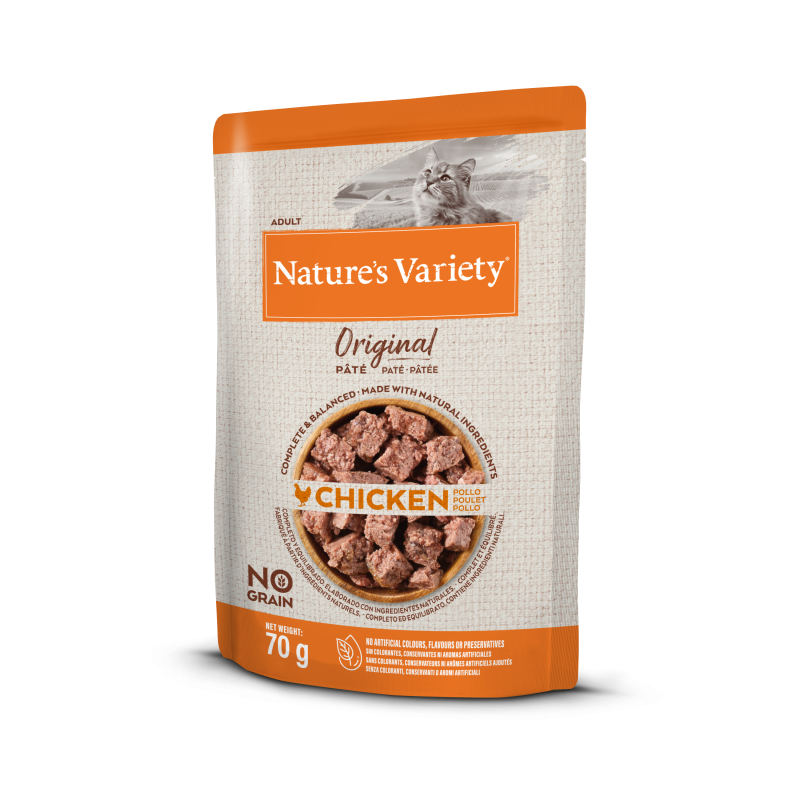 Nature's Variety Original patée - Chat - Sans céréales - Poulet Faunelia