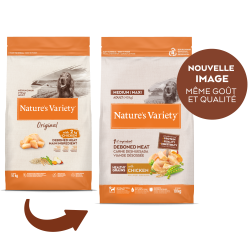 Nature's Variety Original - Croquettes - Chien, Adulte - Medium - Poulet Faunelia