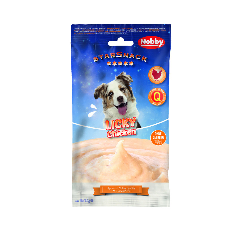 Nobby StarSnack pour chien - Lichy - Chicken Faunelia