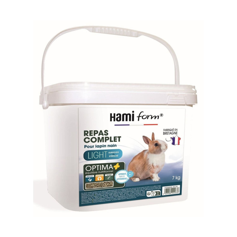 HamiForm Optima - Repas complet - Light - Lapin Faunelia