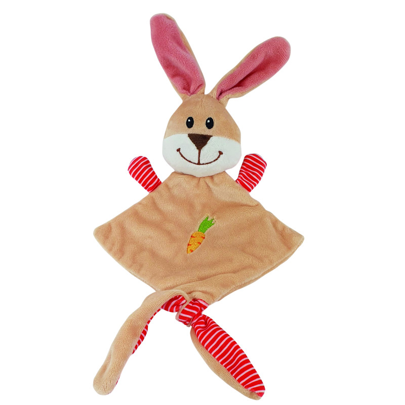 Nobby Peluche FLAT - Lapin - 27x17cm Faunelia