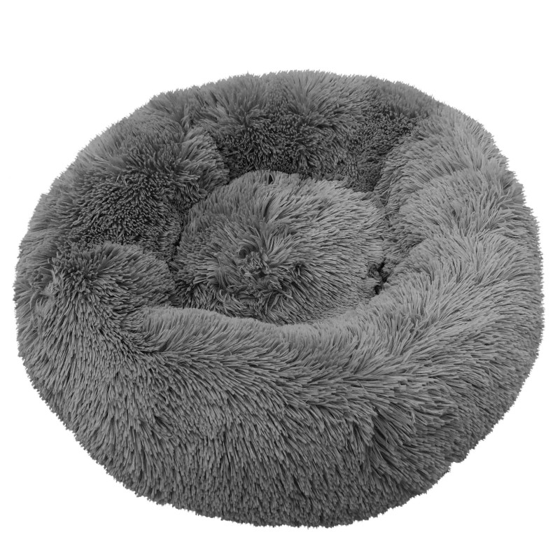 Nobby NOBBY Classic - Lit douillet pour chien - Donut "ESLA" - Gris foncé Faunelia