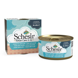 SCHESIR Sachet fraicheur - Chat - En gelée - Thon Faunelia