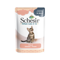 SCHESIR Paté en gelée pour chat - Boite - Thon Faunelia