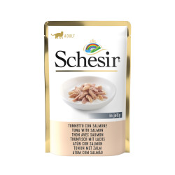 SCHESIR Patée en gelée pour Chat - Multipack - Multi Saveurs Faunelia