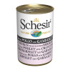 SCHESIR Paté en gelée pour chat - Boite - Poulet avec crevettes Faunelia