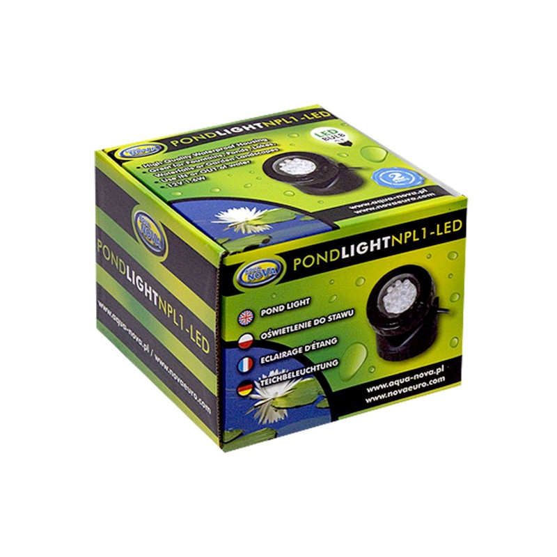 Aqua-Nova LED pond light with sensor - 12V Faunelia