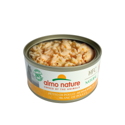 Almo nature HFC Natural - Chat - Boite - Blanc de poulet Faunelia