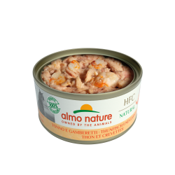 Almo nature HFC Natural - Chat - Boite - Thon et crevettes Faunelia