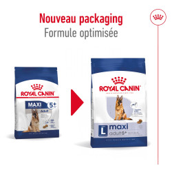 Royal canin Croquettes - Chien - Maxi - Adulte 5+ Faunelia