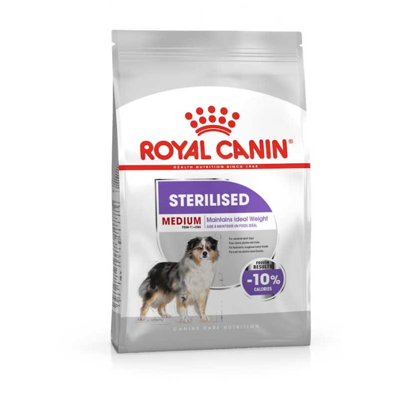 Royal canin Croquettes - Chien - Medium - Adulte, Stérilsé Faunelia