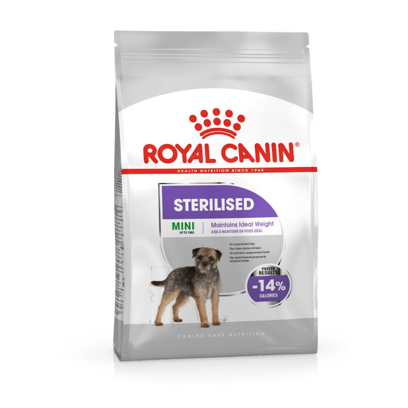 Royal canin Croquettes - Chien - Mini - Adulte, Stérilisé Faunelia