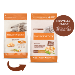 Nature's Variety Original - Croquettes pour chat, Adulte, stérilisé - Saumon Faunelia