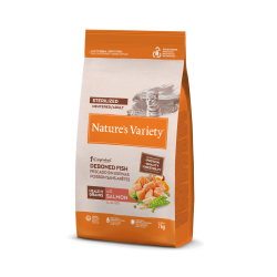 Nature's Variety Original - Croquettes pour chat, Adulte, stérilisé - Saumon Faunelia