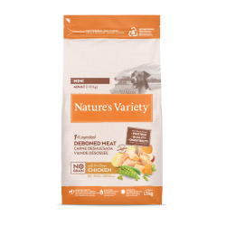 Nature's Variety Selected, No grain - Croquettes - Chien, Adulte - Mini - Poulet Faunelia