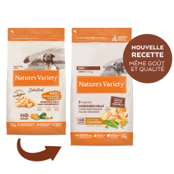 Nature's Variety Selected, No grain - Croquettes - Chien, Adulte - Mini - Poulet Faunelia