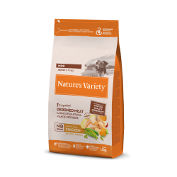 Nature's Variety Selected, No grain - Croquettes - Chien, Adulte - Mini - Poulet Faunelia