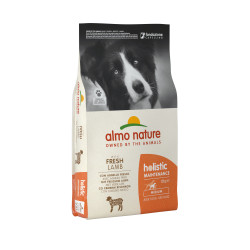 Almo nature Holistic - Croquettes - Chien, Adult - Medium/Large - Agneau & Poulet Faunelia