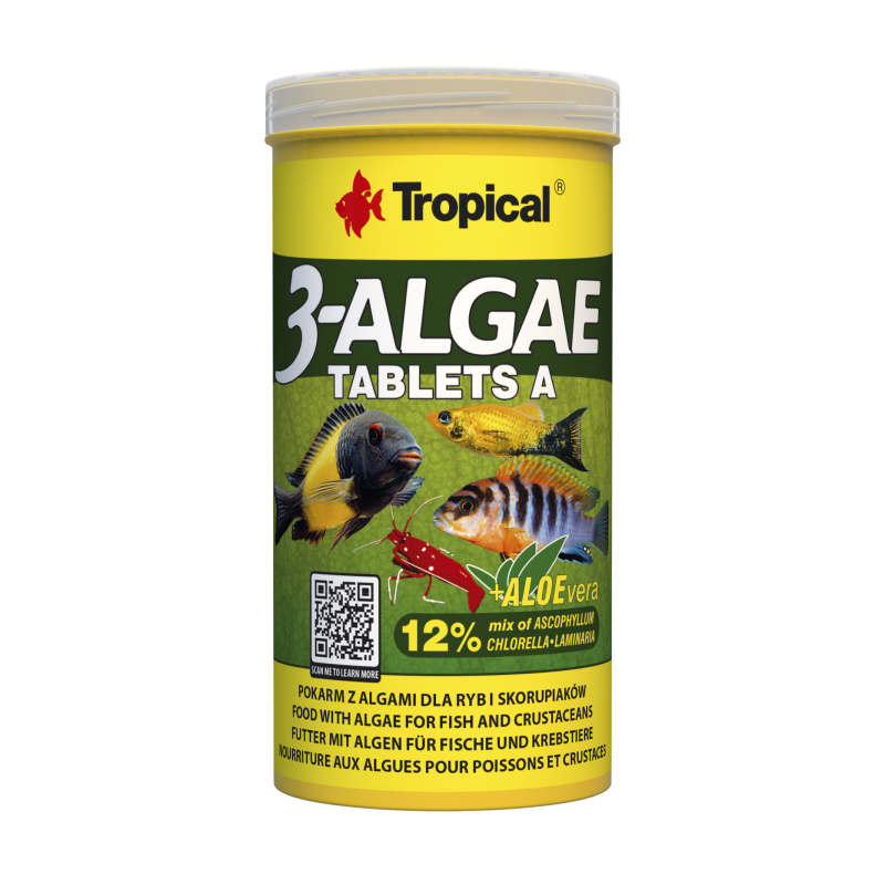 Tropical 3-Algae Tablets A Faunelia