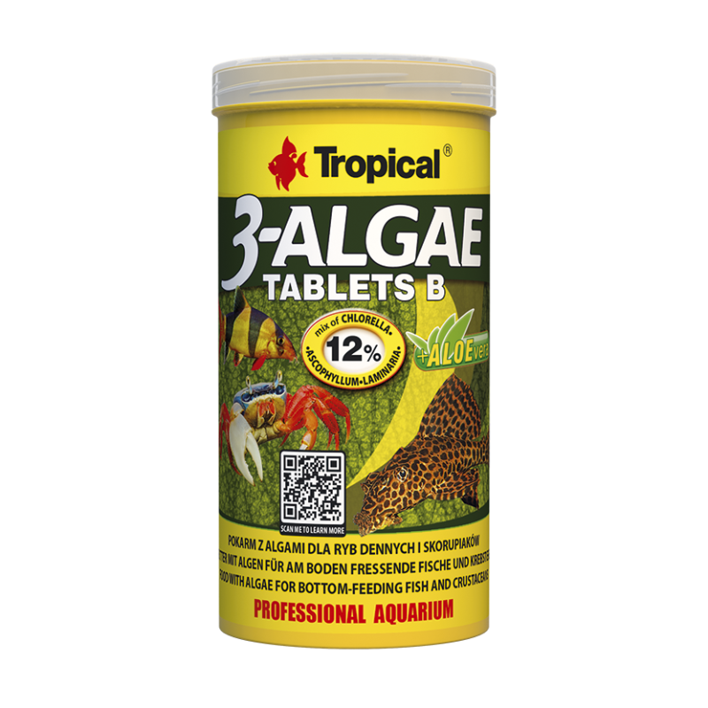 Tropical 3-Algae Tablets B Faunelia