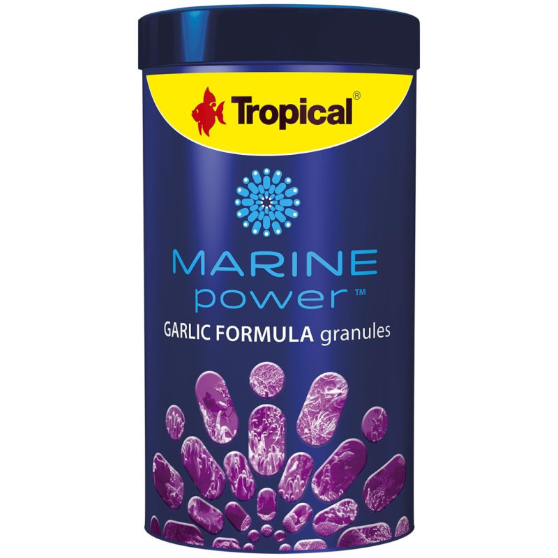 Tropical Marine Power Garlic Formula - Granules Faunelia