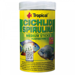 Tropical Cichlid Spirulina Medium Sticks Faunelia