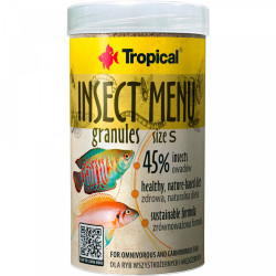 Tropical  Insect Menu Granules Size S Faunelia