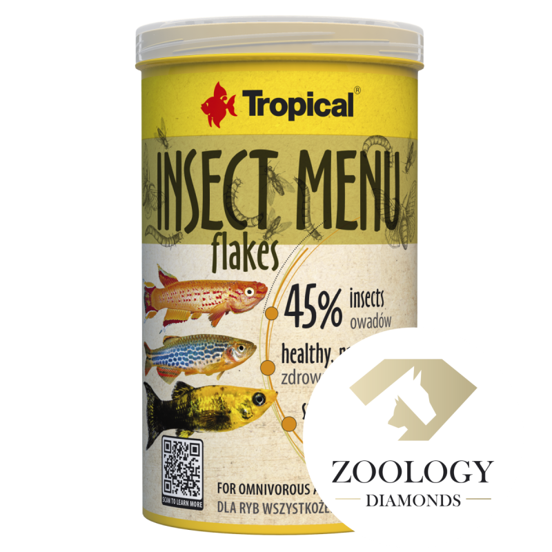 Tropical Insect Menu Flakes Faunelia