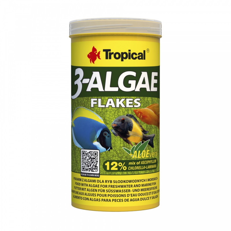 Tropical 3-Algae Flakes Faunelia