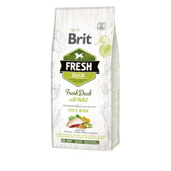 Brit Fresh - Croquettes - Chien, Adulte - Run & Work - Canard & Millet