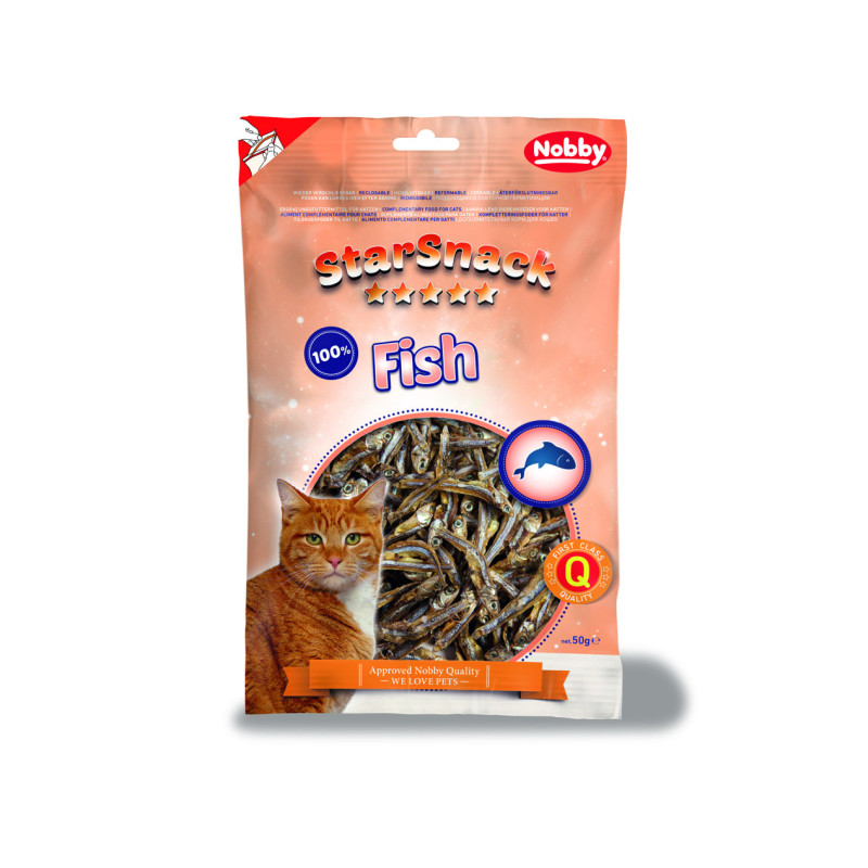 Nobby StarSnack pour chat - Fish Faunelia